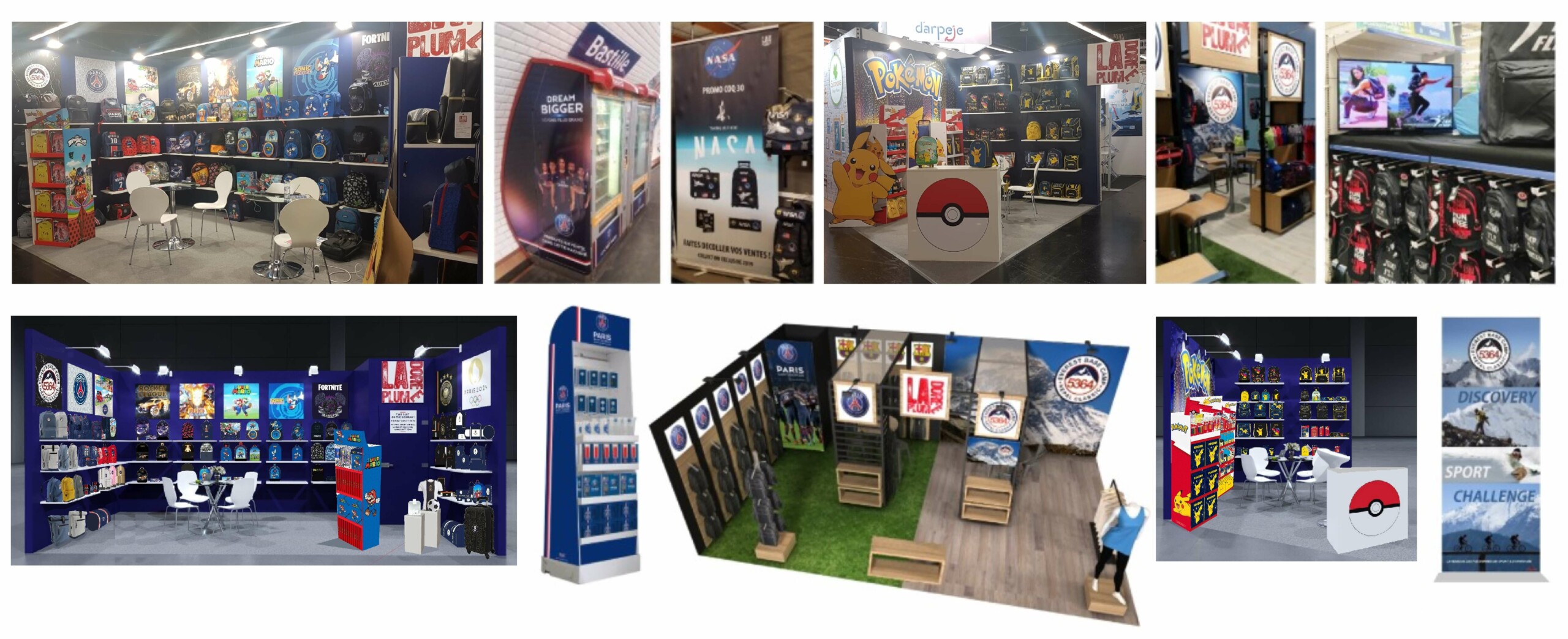 Stands La Plume Doree
